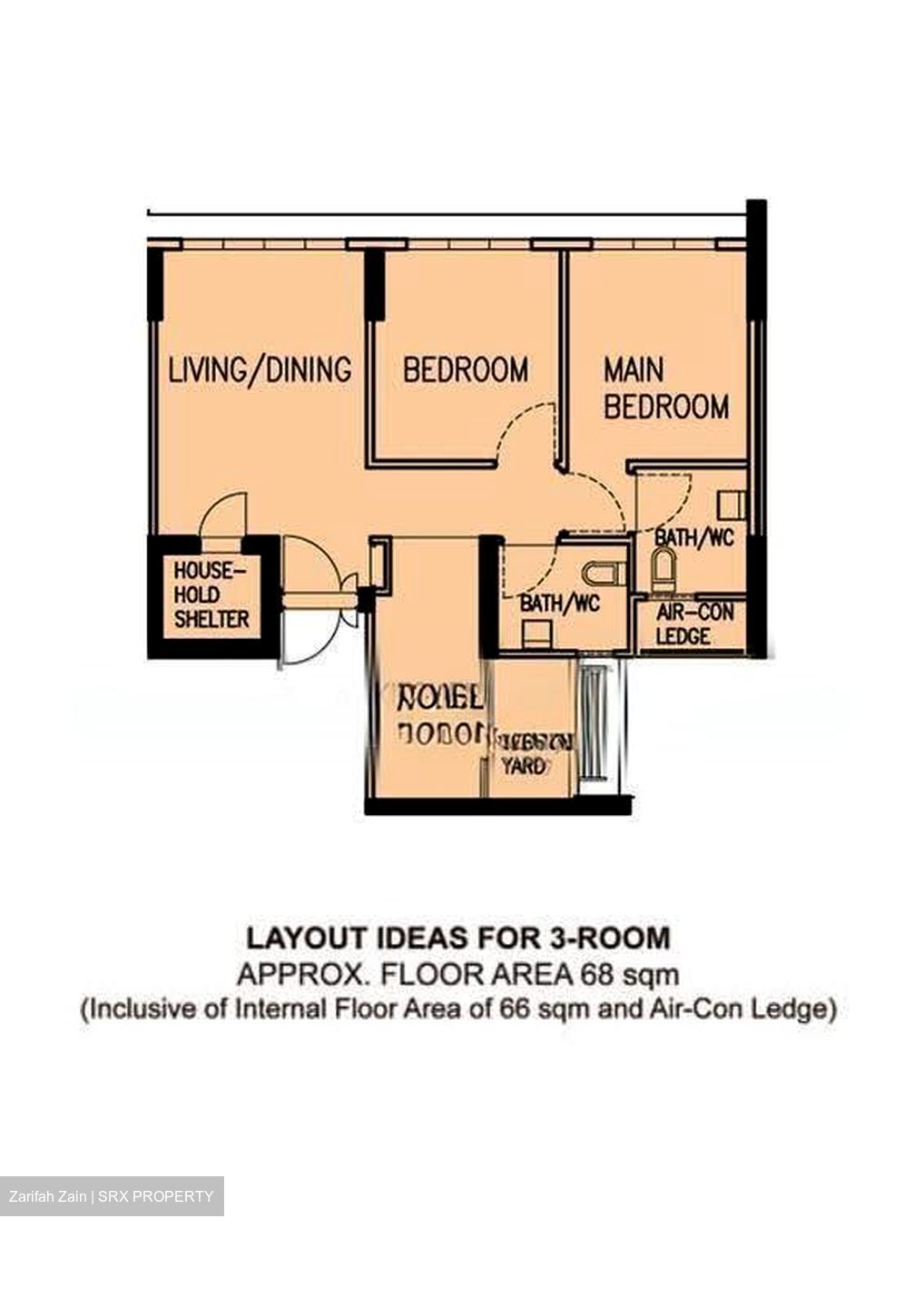 Blk 605B Tampines Greenridges (Tampines), HDB 3 Rooms #612011121